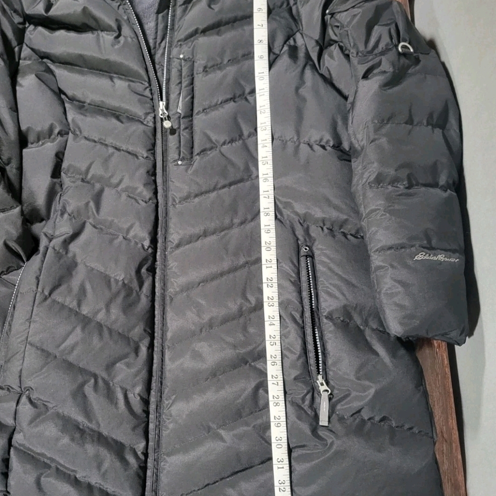 Eddie Bauer Women’s Sun Valley Down Parka Black Size XXL - Picture 9 of 13